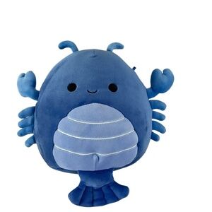 Rare Squishmallow Lobert the Blue Lobster Plush Stuffed animal